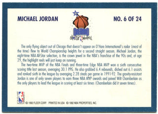 Michael Jordan Fleer 1992-93 All Star Weekend