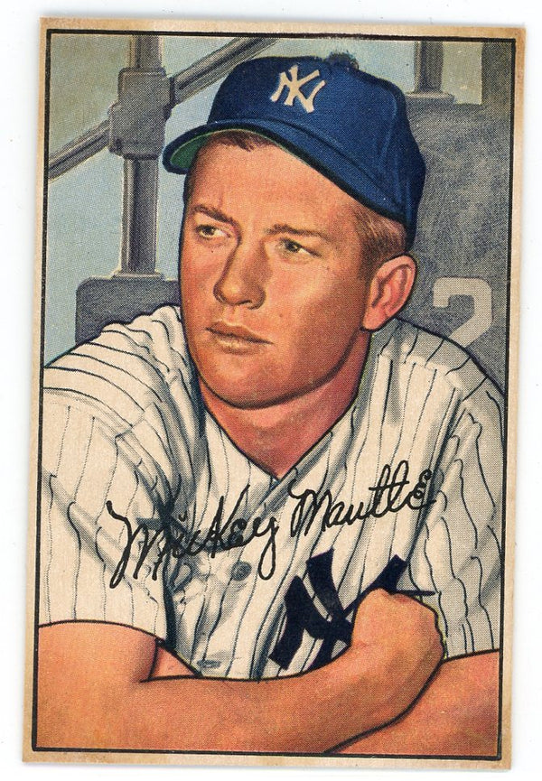 Mickey Mantle 1952 Bowman Card #101