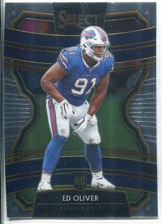 Ed Oliver 2019 Panini Select Rookie Card