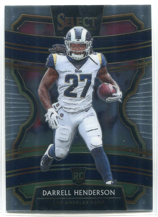 Darrell Henderson 2019 Panini Select Rookie Card