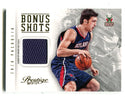 Zaza Pachulia 2013-2014 Panini Prestige #9 Bonus Shots Jersey Card