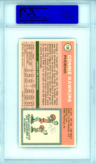 Connie Hawkins 1970 Topps Card #130 (PSA Mint 9)