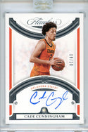 Cade Cunningham Autographed 2021 Panini Flawless Collegiate Diamond Rookie Encased Card