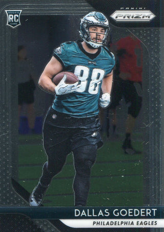 Dallas Goedert 2018 Panini Prizm Rookie Card