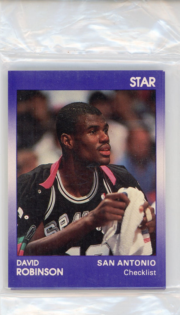 David Robinson 1990 Star Card Set (1-11)