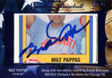 Frank Robinson & Milt Pappas Autographed Tristar Signacuts Baseball Card