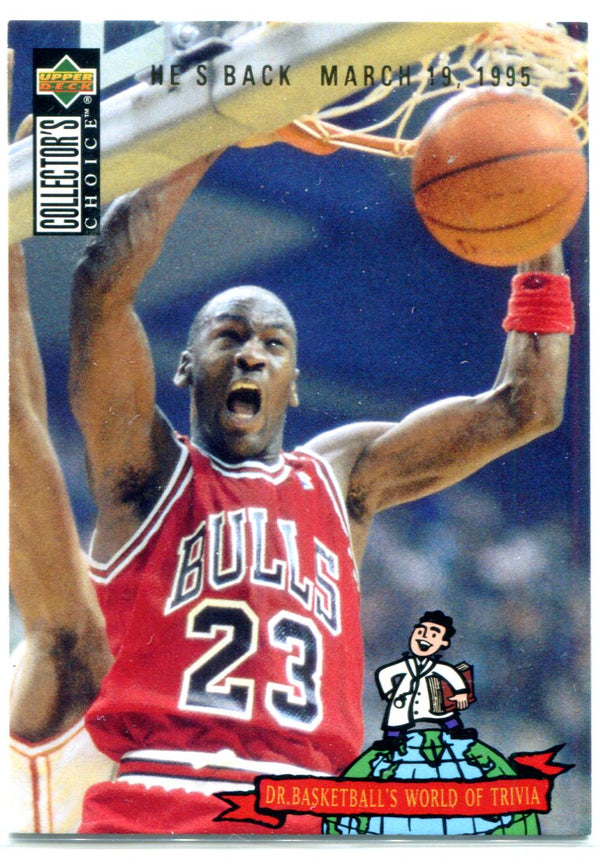 Michael Jordan 1994 Upper Deck Collector's Choice Card