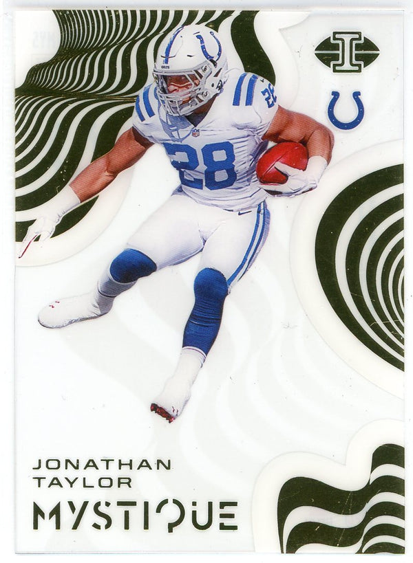 Jonathan Taylor 2020 Panini Illusions Mystique Rookie Card #MY5