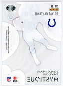 Jonathan Taylor 2020 Panini Illusions Mystique Rookie Card #MY5