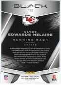 Clyde Edwards-Helaire 2021 Panini Black Card #52