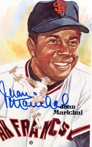 Juan Marichal Autographed Perez-Steele Postcard #5973/10000