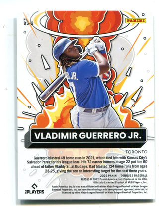 Vladimir Guerrero Jr. 2022 Donruss Bomb Squad #BS2 Card