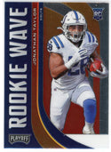 Jonathan Taylor 2020 Panini Playoff Rookie Wave Card #RW-16