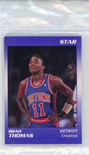 Isiah Thomas 1990 Star Card Set (1-11)