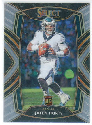 Jalen Hurts 2020 Panini Select Club Level Rookie Card #250