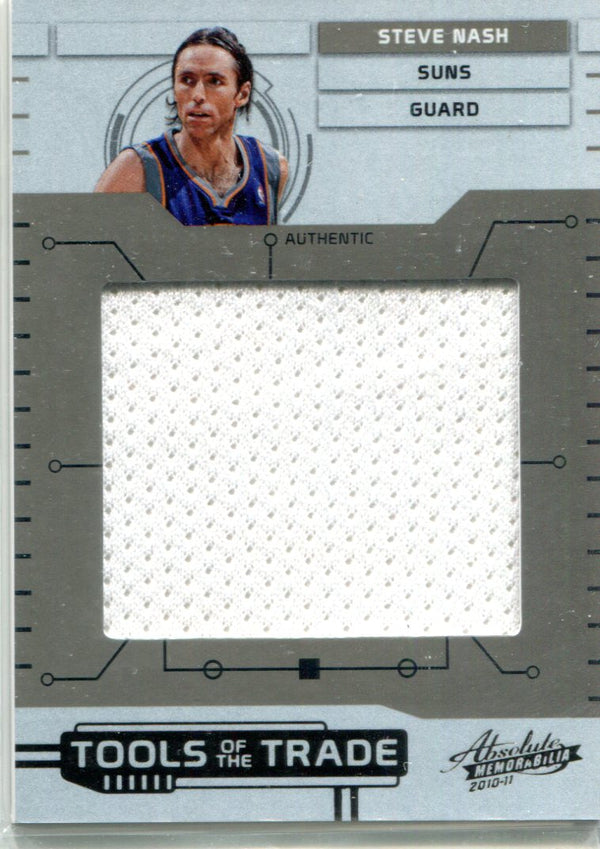 Steve Nash 2011 Panini Tools of the Trade Game-Worn Jersey Unsigned Card #11/99