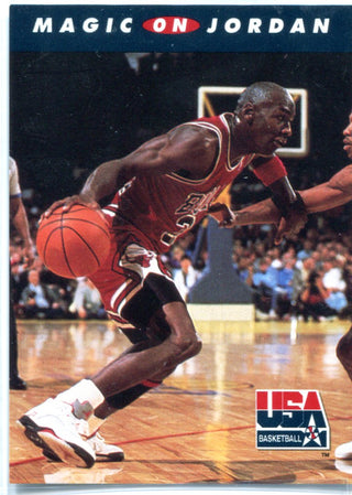 Michael Jordan 1992 Skybox Magic On Jordan Card