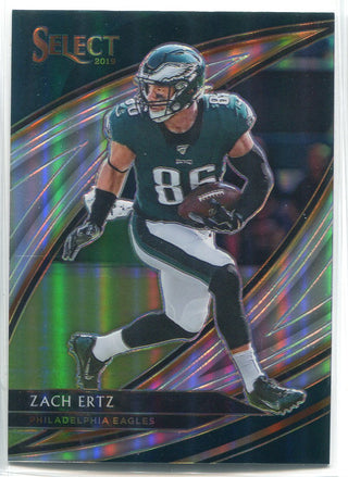 Zach Ertz 2019 Panini Select Prizm Card