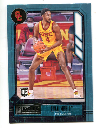 Evan Mobley 2021 Panini Playbook #319 RC