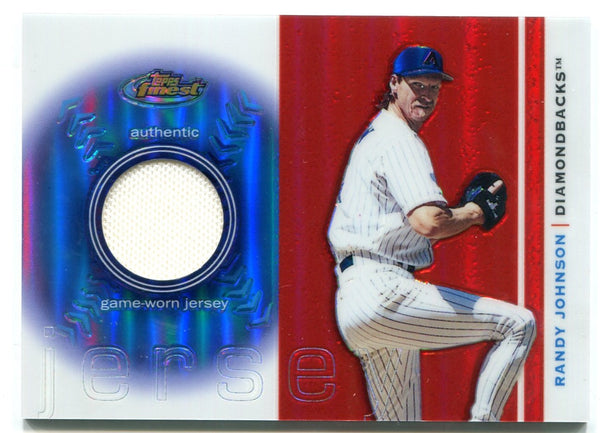 Randy Johnson Topps Finest Jersey Card 2003