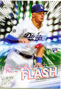 Gavin Lux 2020 Topps Chrome Freshman Flash Rookie Card