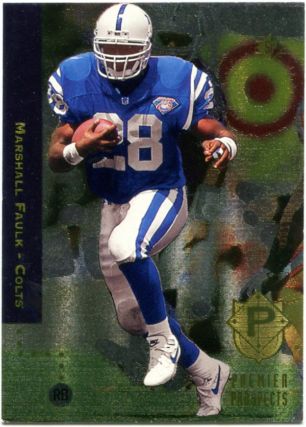 Marshall Faulk Upper Deck Premier Prospects Rookie Card 1994