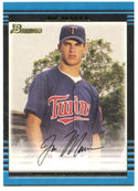 Joe Mauer 2002 Bowman Rookie Card