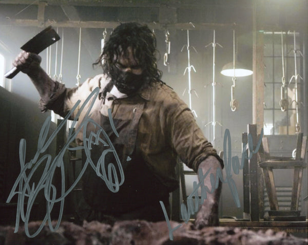 Andrew Bryniarski Autographed "Leatherface" 8x10 Photo