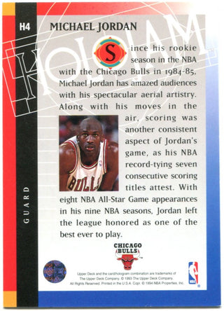 Michael Jordan 1993 Upper Deck Holojam