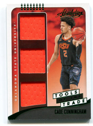 Cade Cunningham 2021 Panini Absolute Memorabilia Tools Of The Trade #ATTCC