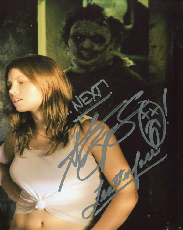 Andrew Bryniarski "Leatherface" "...Next!" Autographed Texas Chainsaw Massacre 8x10 Photo