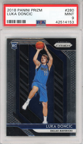 Luka Doncic 2018 Panini Prizm Rookie Card #280 (PSA)