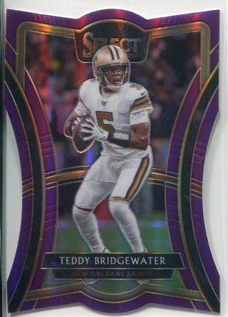 Teddy Bridgewater 2019 Panini Select Prizm Card