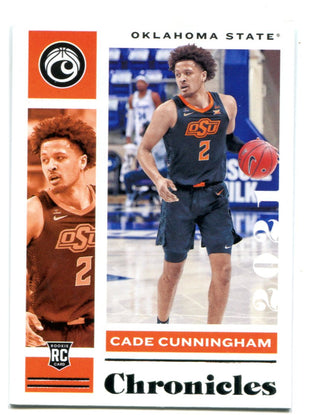 Cade Cunningham 2021 Panini Chronicles Draft Picks #1 RC