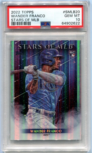 Wander Franco 2022 Topps Stars of MLB Rookie Card (PSA 10)