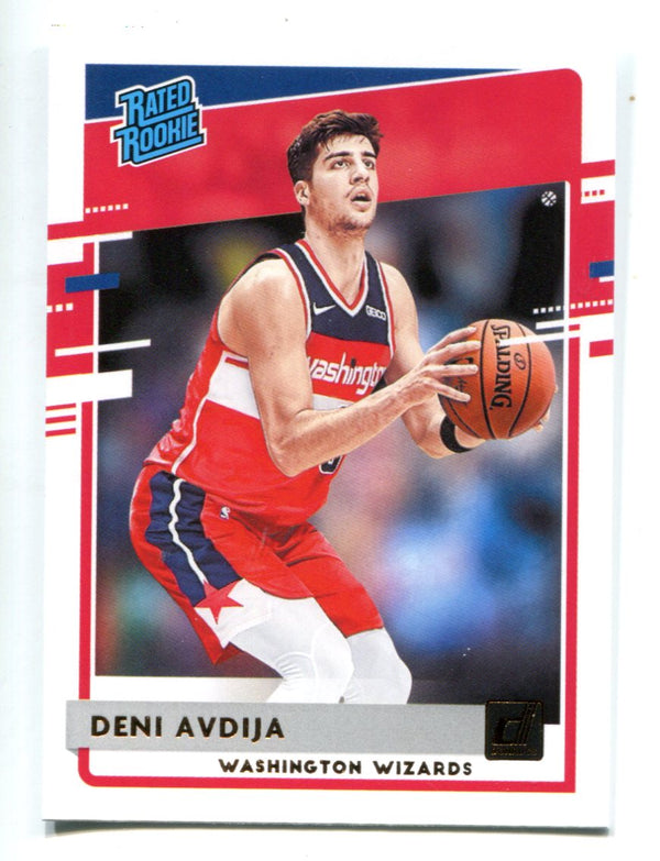 Deni Avdija 2020-21 Panini Donruss Rated Rookie #205 RC