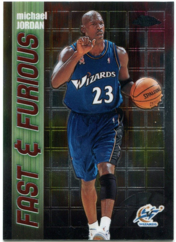 Michael Jordan 2002 Topps Chrome Fast & Furious