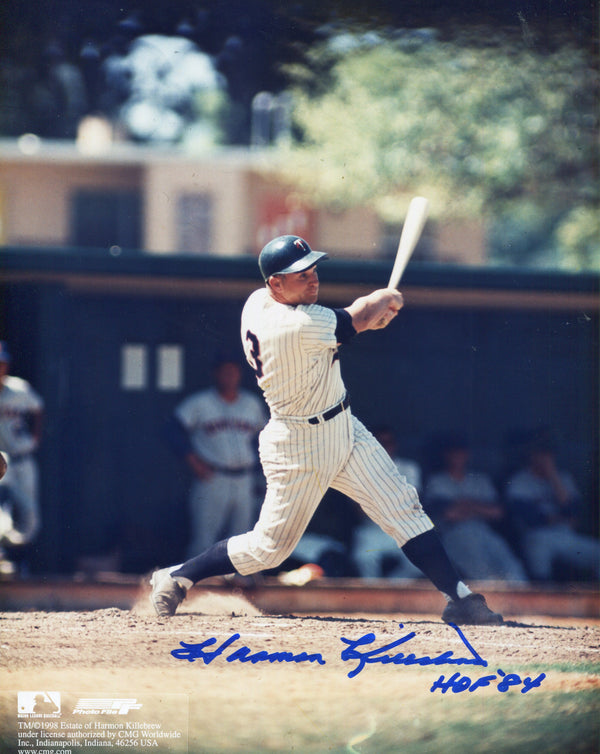 Harmon Killebrew Autographed 8x10 Photo