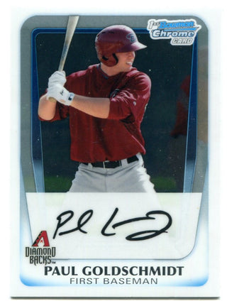 2011 Paul Goldschmidt Bowman Chrome 1st