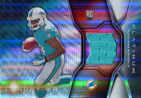 Jarvis Landry 2014 Topps Platinum Rookie Jersey Card