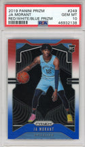 Ja Morant 2020 Panini Prizm Red/White/Blue Prizm Rookie Card #249 (PSA)