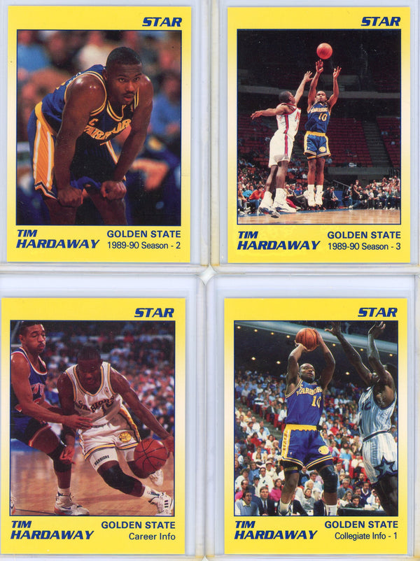 Tim Hardaway 1990 Star Card Set (1-11)