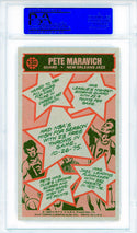 Pete Maravich 1976 Topps Card #130 (PSA Mint 9)