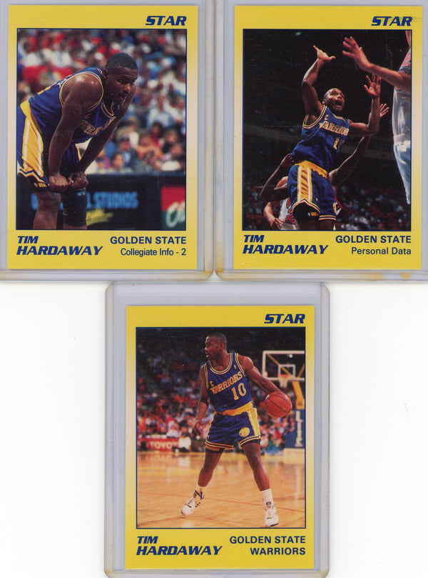 Tim Hardaway 1990 Star Card Set (1-11)