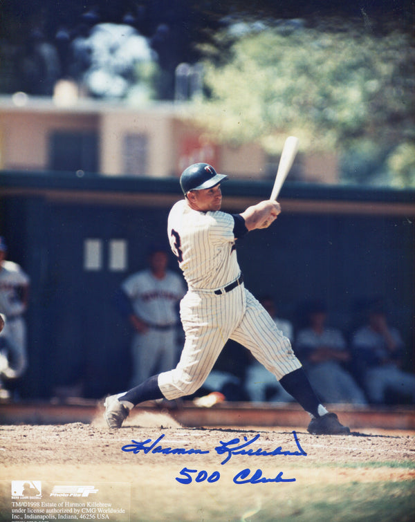 Harmon Killebrew Autographed 8x10 Photo