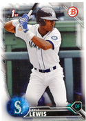 Kyle Lewis 2016 Bowman Rookie Card