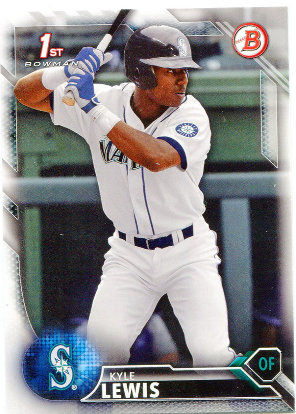 Kyle Lewis 2016 Bowman Rookie Card