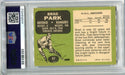 Brad Park "HOF 88" Autographed 1970 Topps Rookie Card (PSA)