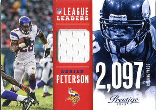 Adrian Peterson 2013 Panini Prestige Jersey Card