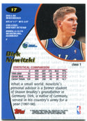 Dirk Nowitzki Dallas Mavericks Topps Gold Label